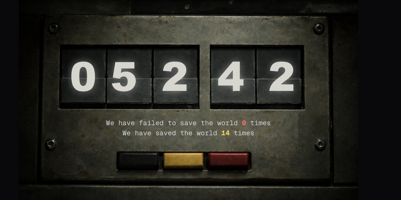 4 8 15 16 23 42 Don't let it reach zero gallery image