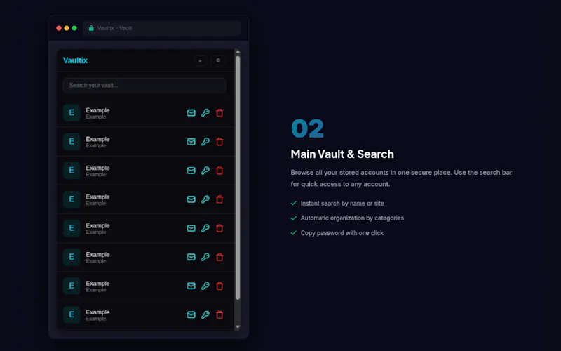 Vaultix screenshot 3