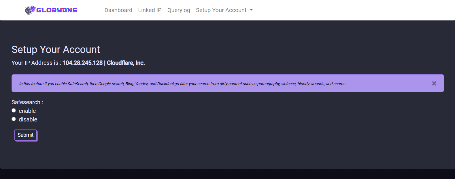GloryDNS Node gallery image
