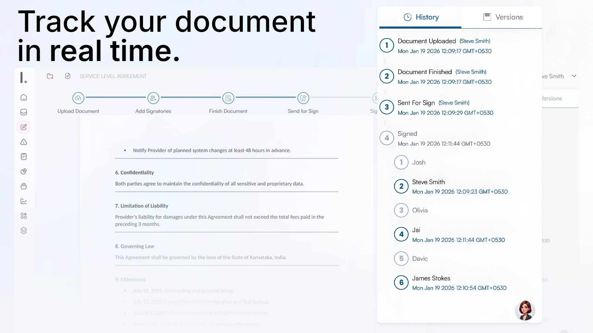 Legitt eSignature - Screenshot 5 showing product features and functionality