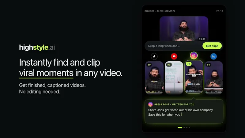 Highstyle screenshot 1 (video preview)
