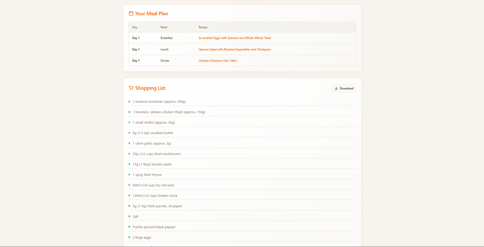 Eato - Screenshot 3 showing product features and functionality
