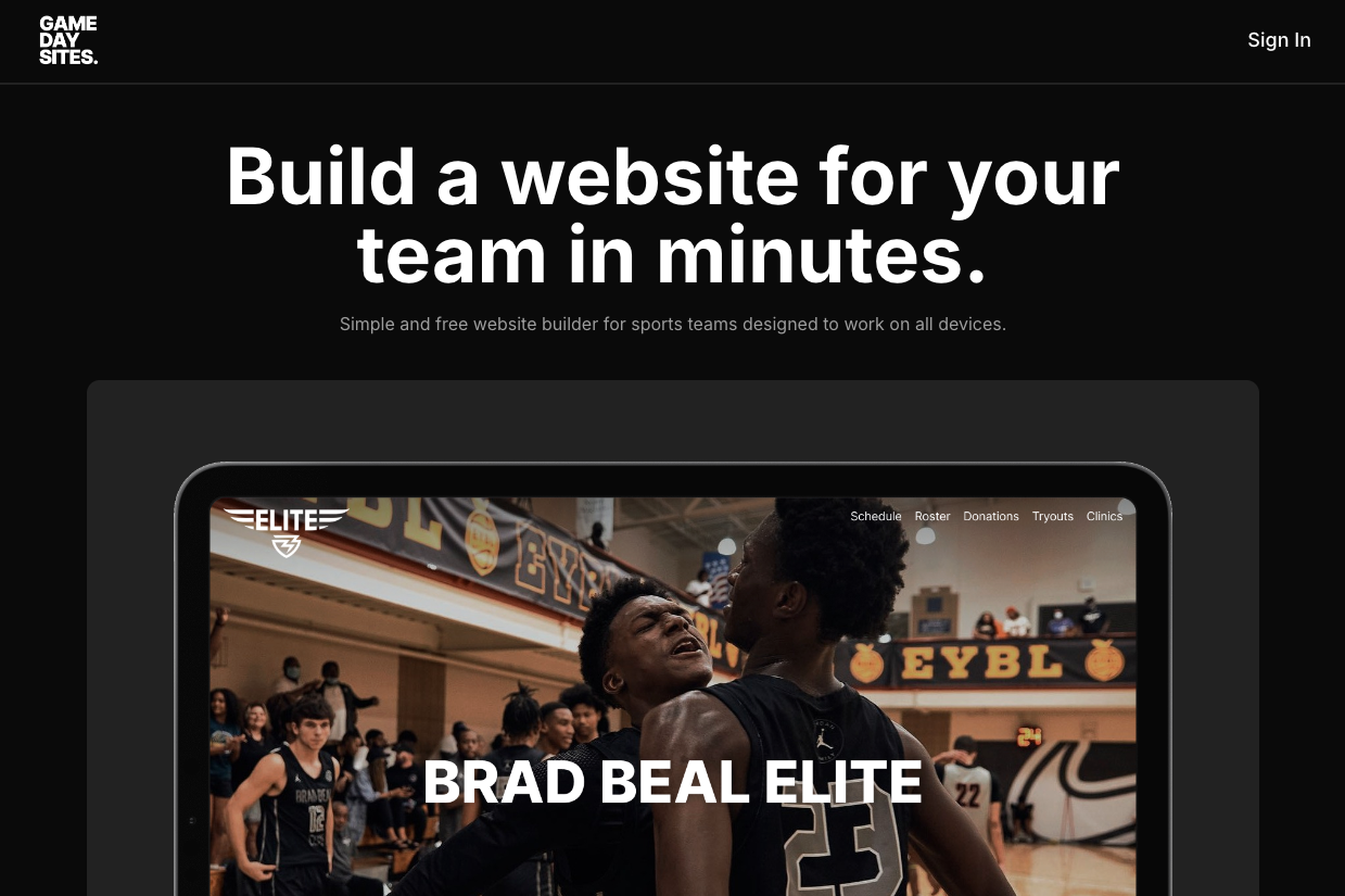 Trang web gameday