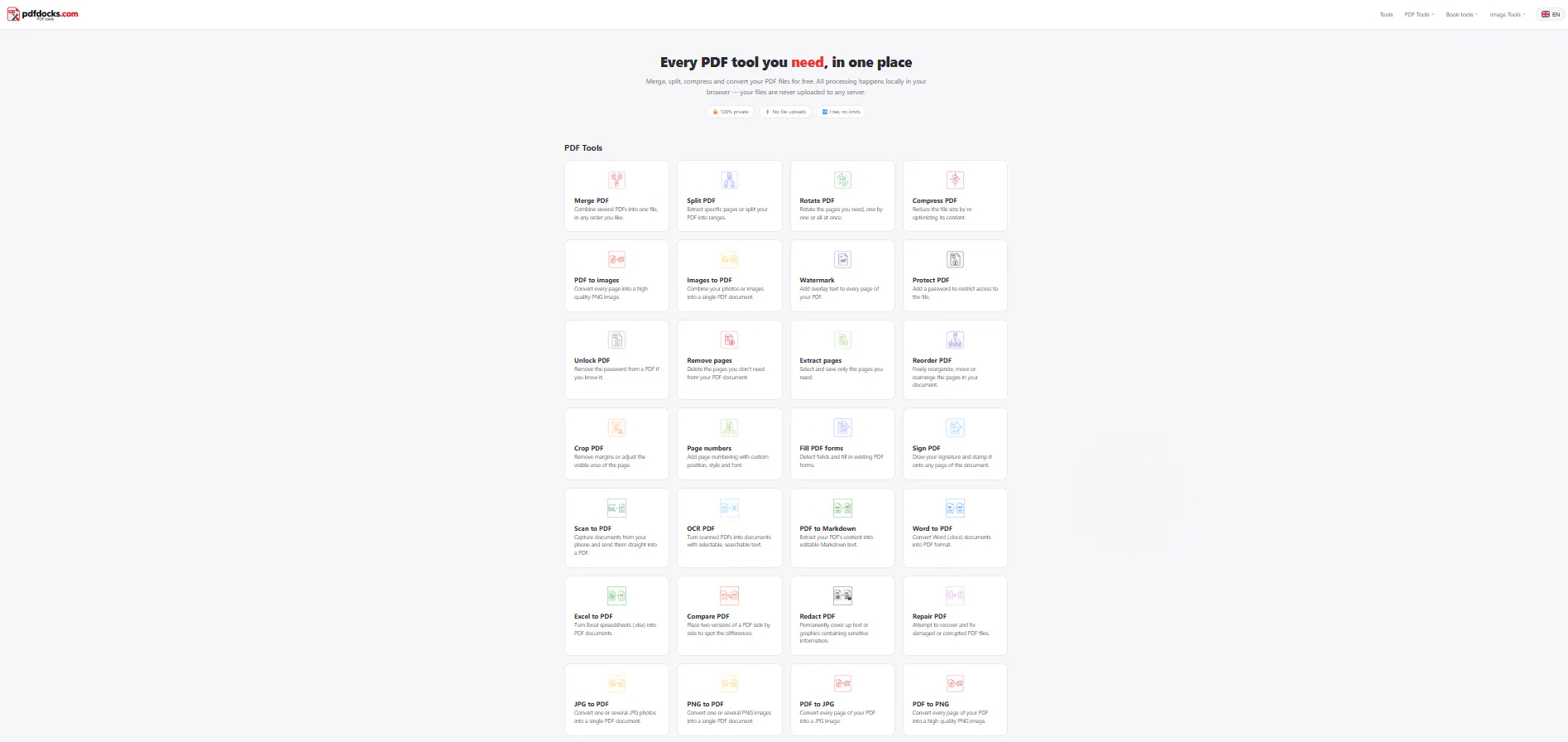 PDFDocks - Tools gallery image