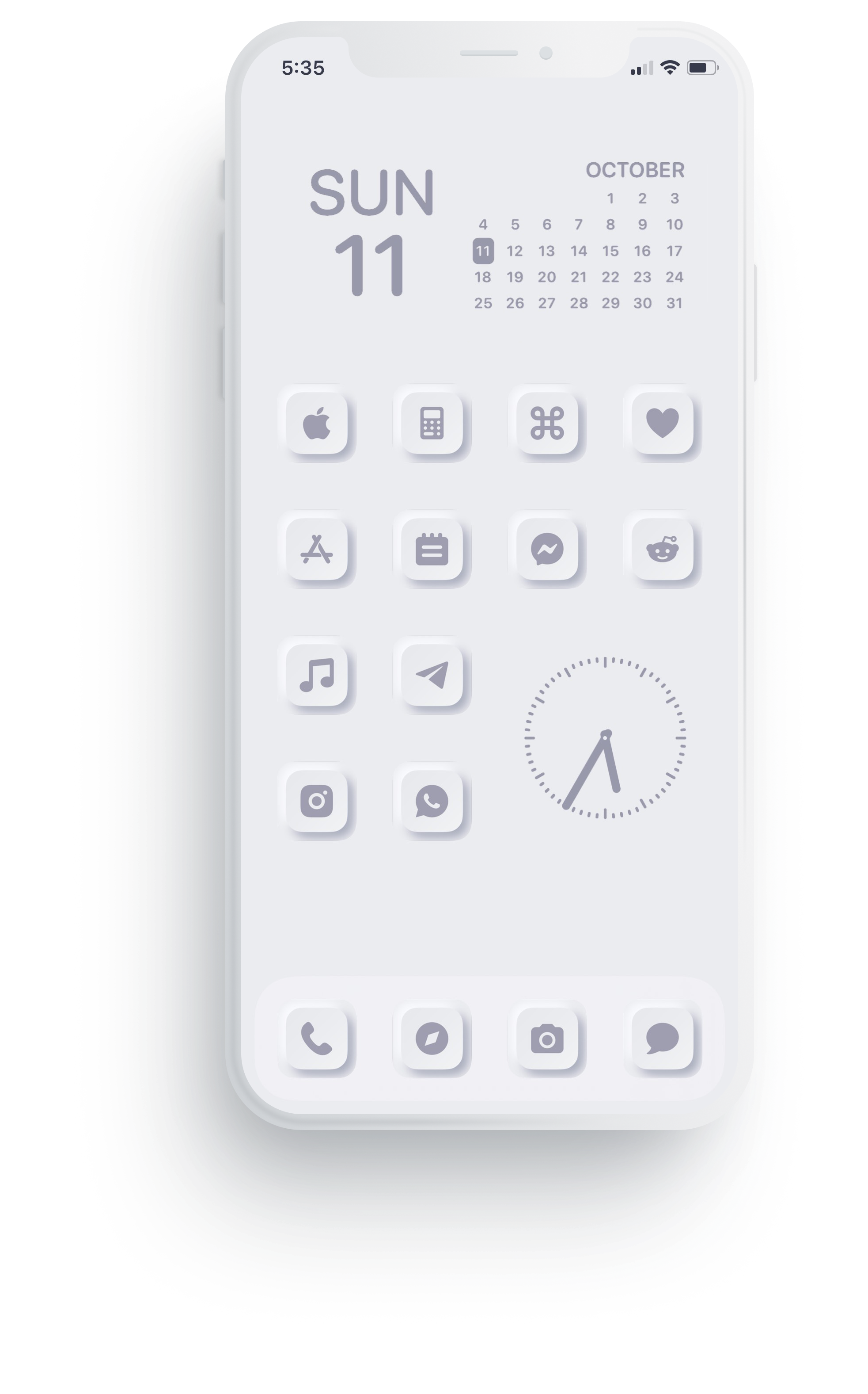 Dark and Light Neumorphic Icon Pack gallery image