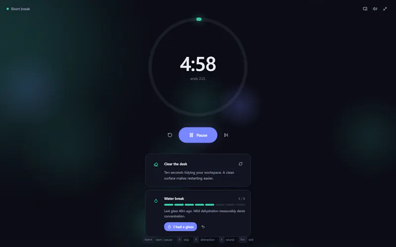 FocusOS screenshot 4