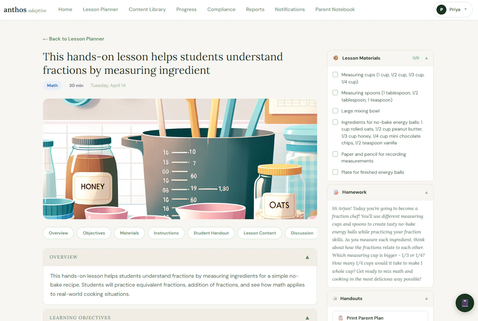 Anthos Adaptive Learning screenshot 3