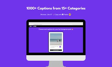 Caption Generator gallery image