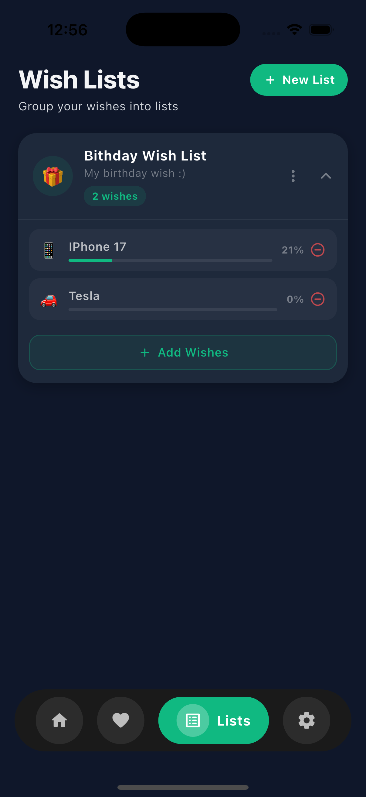 Wish Bunny — Build your savings habit gallery image