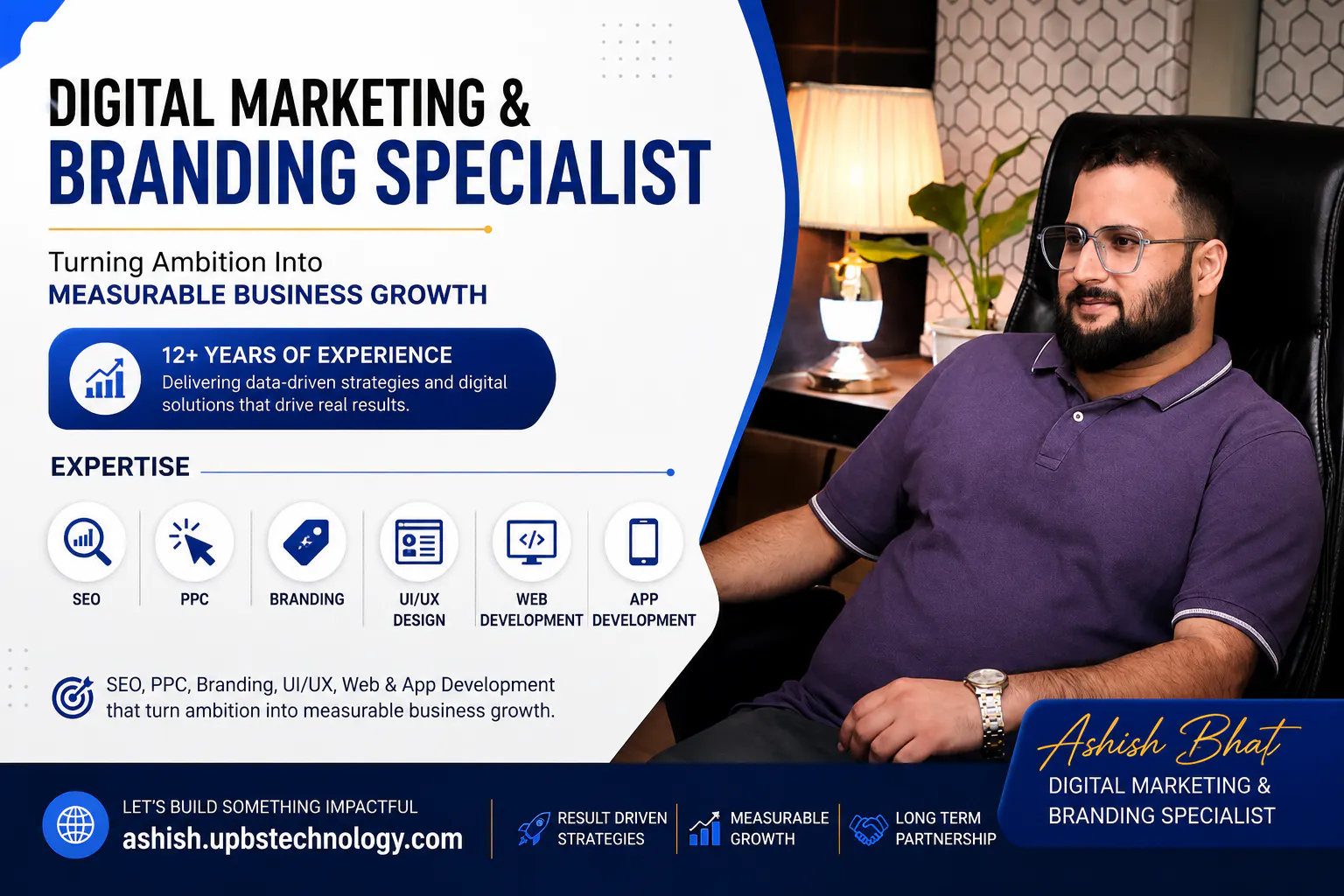 Banner del producto Digital Growth Solutions | Ashish Bhat