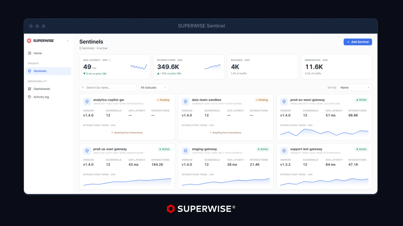 SUPERWISE Sentinel screenshot 6
