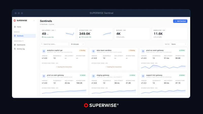 SUPERWISE Sentinel screenshot 6