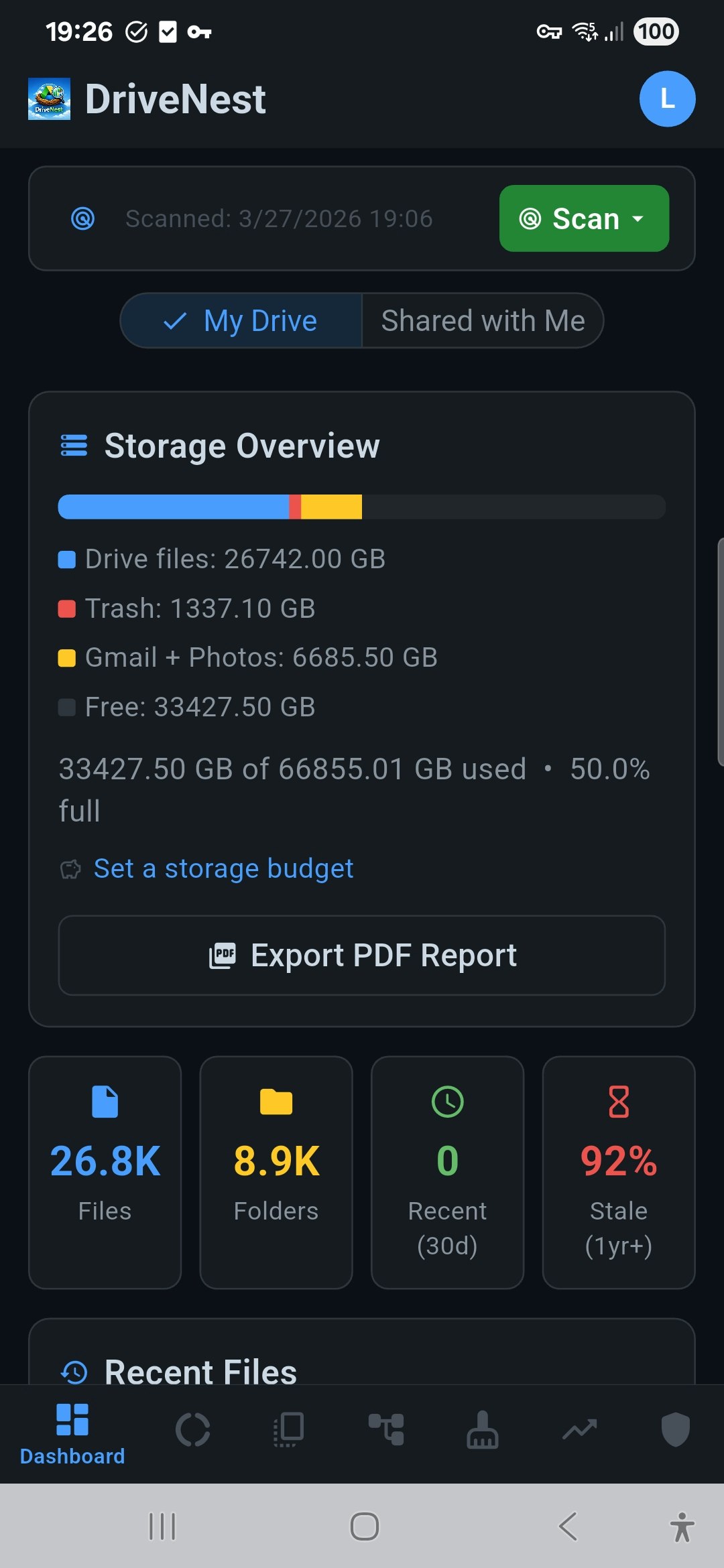 DriveNest – Google Drive Analyzer gallery image