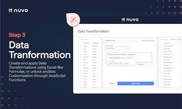 nuvo No-Code Data Pipelines gallery image