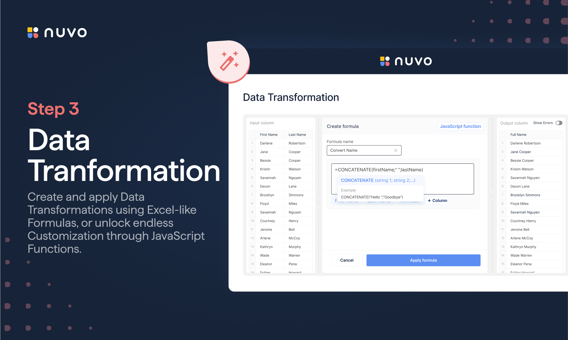 Nuvo No-Code Data Tipelines - Создать, запустить и масштабировать мощные трубопроводы данных без кода медиа 4