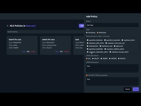 EasyRLS gallery image