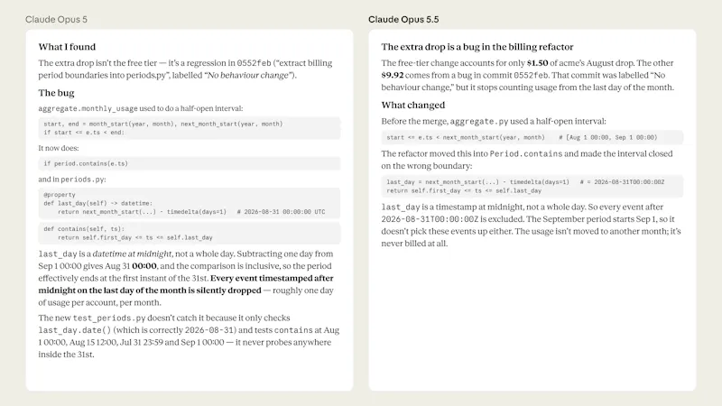 Claude Opus 5.5 screenshot 8