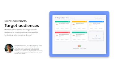 OnePager gallery image