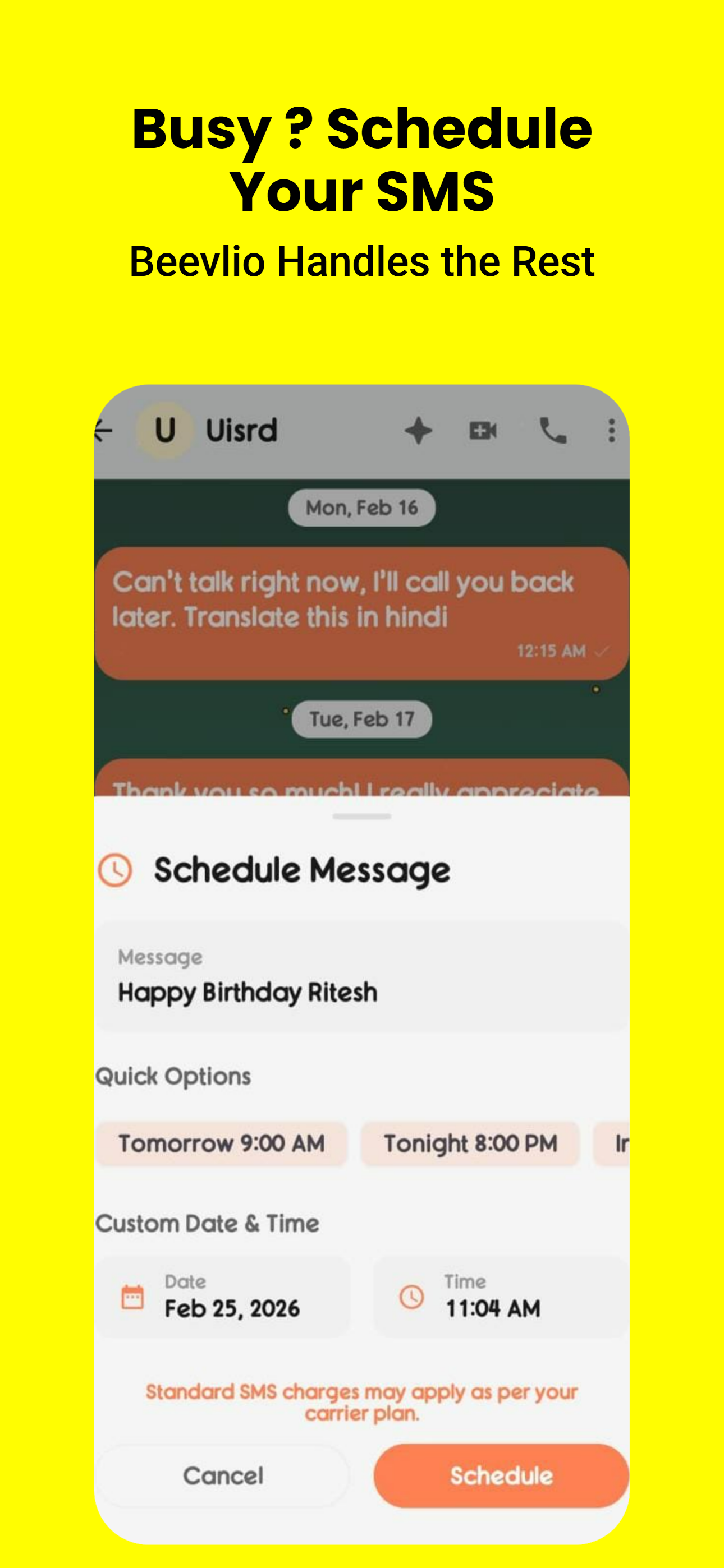 Beevlio SMS Organizer  gallery image