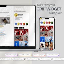 Instagram Grid Widget for Notion gallery image
