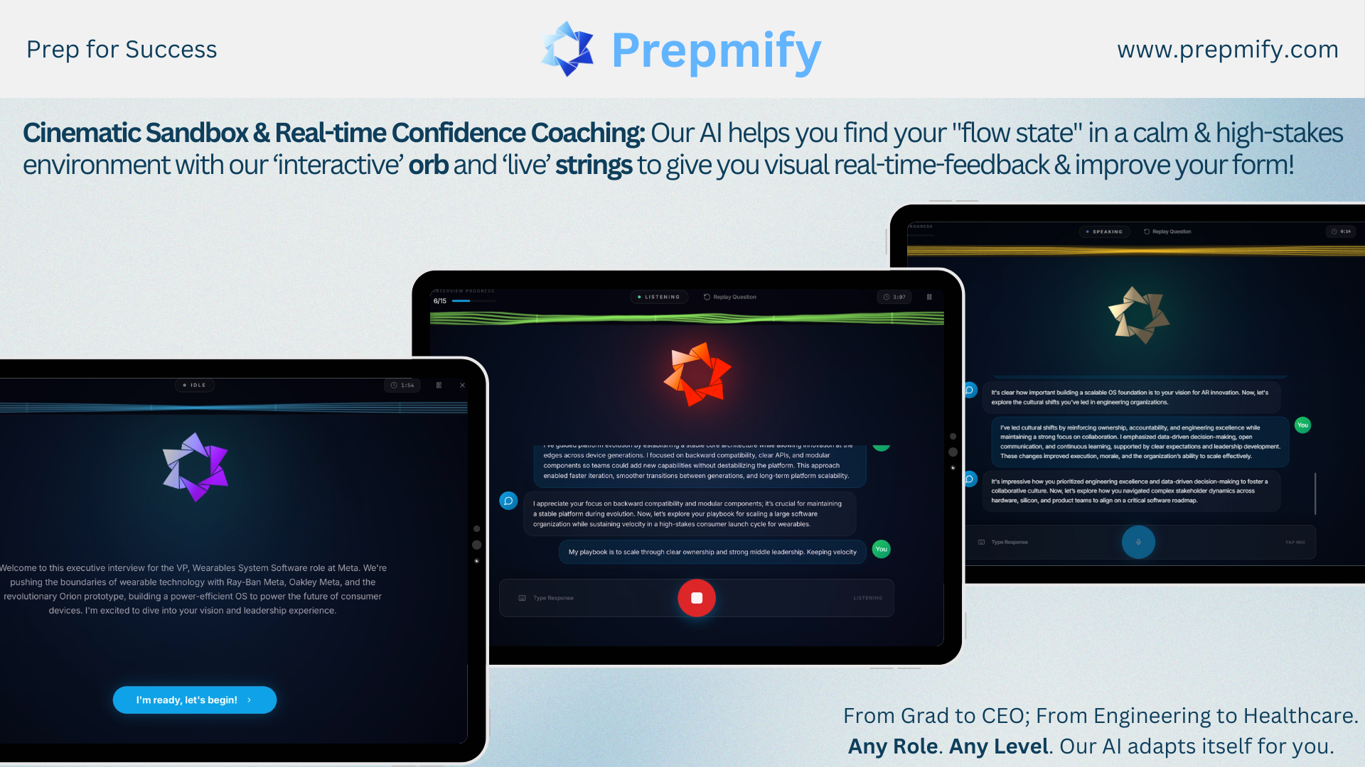 Prepmify - Screenshot 2 showing product features and functionality