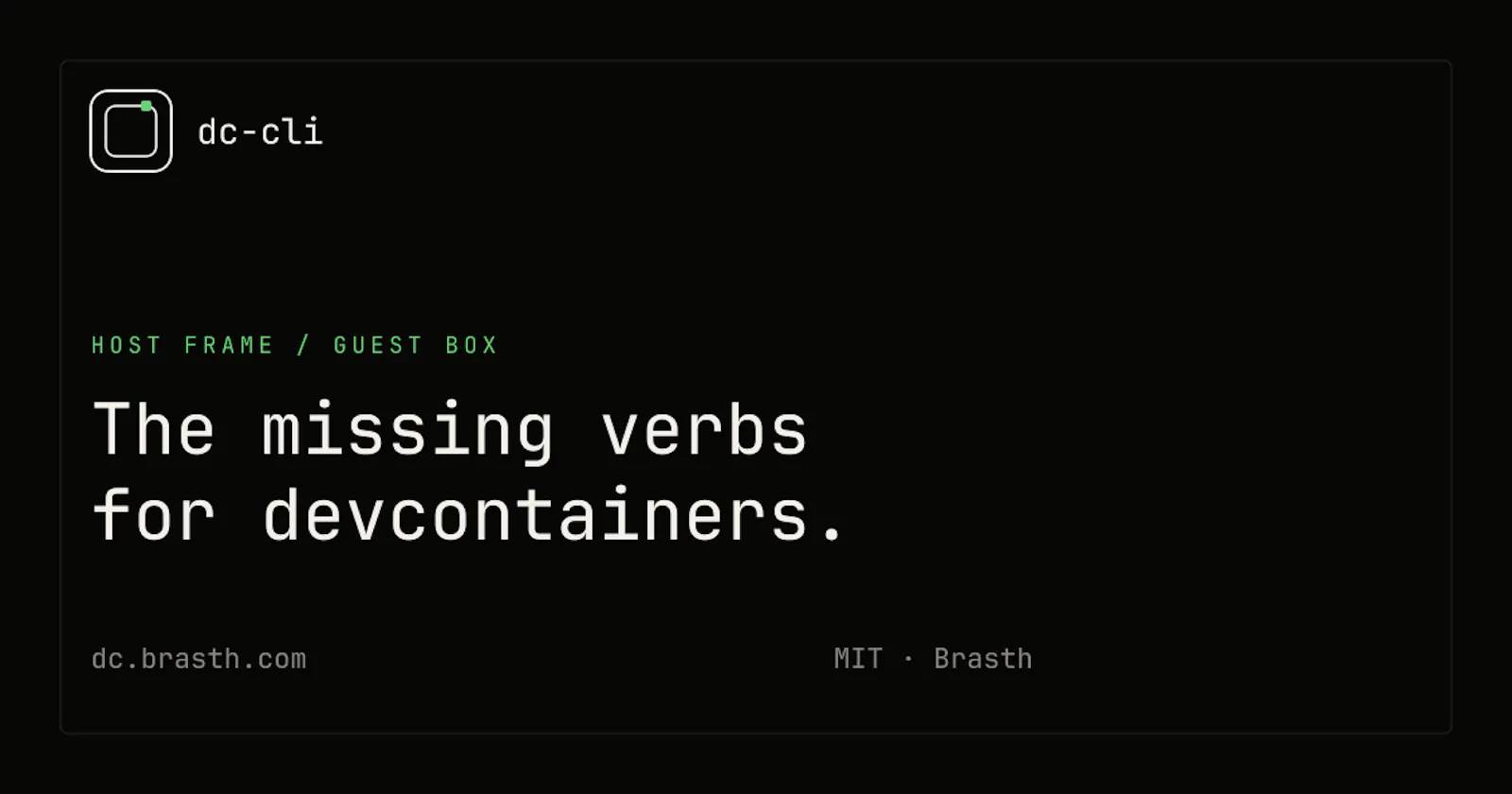 dc-cli screenshot 1