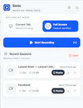 Sonix ā Session Replay gallery image