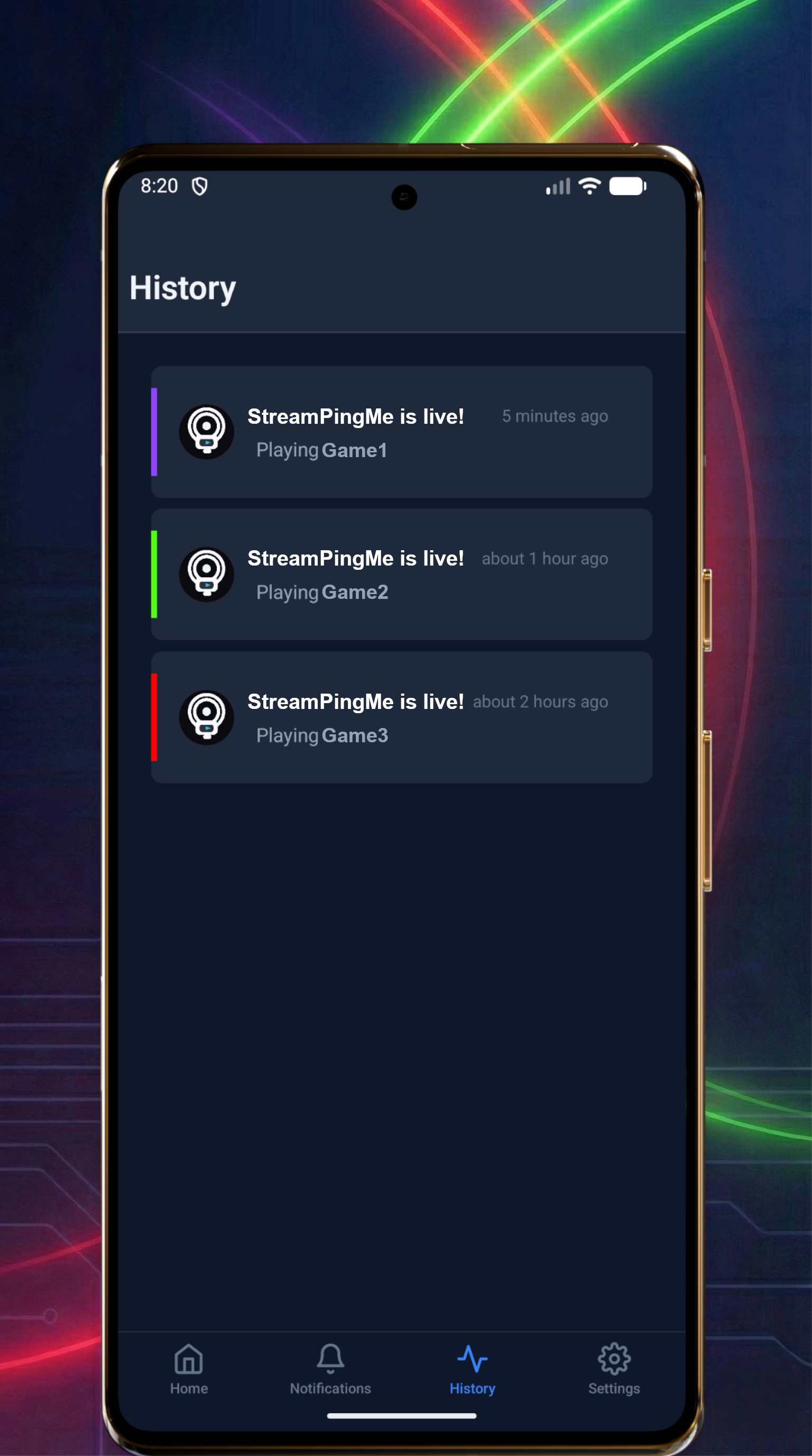 StreamPing gallery image