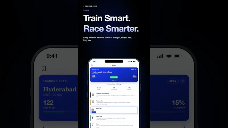 Running Genie: AI Running Coach screenshot 1 (video preview)