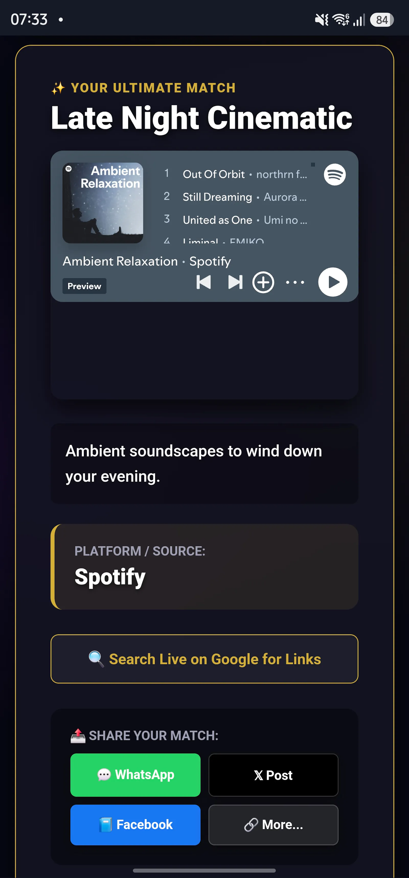 MatchApp screenshot 4