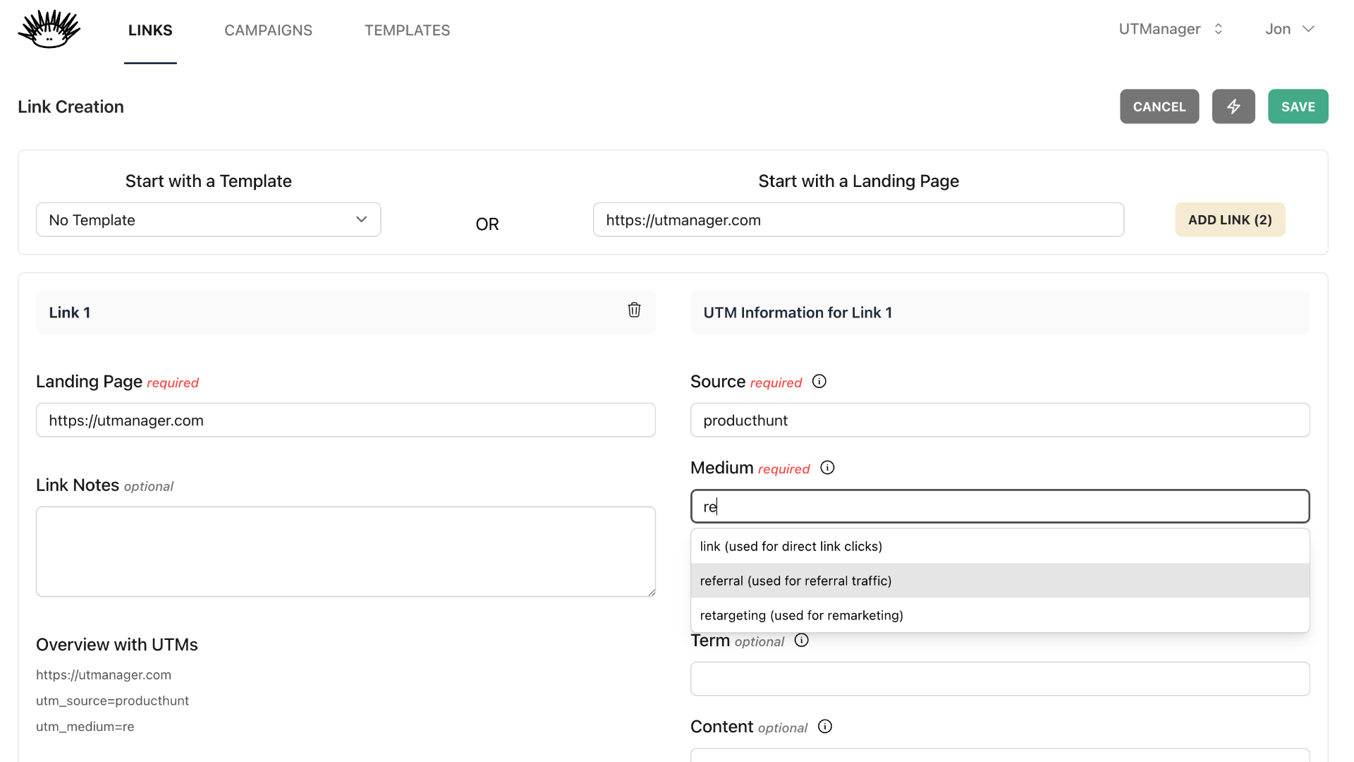 UTManager gallery image