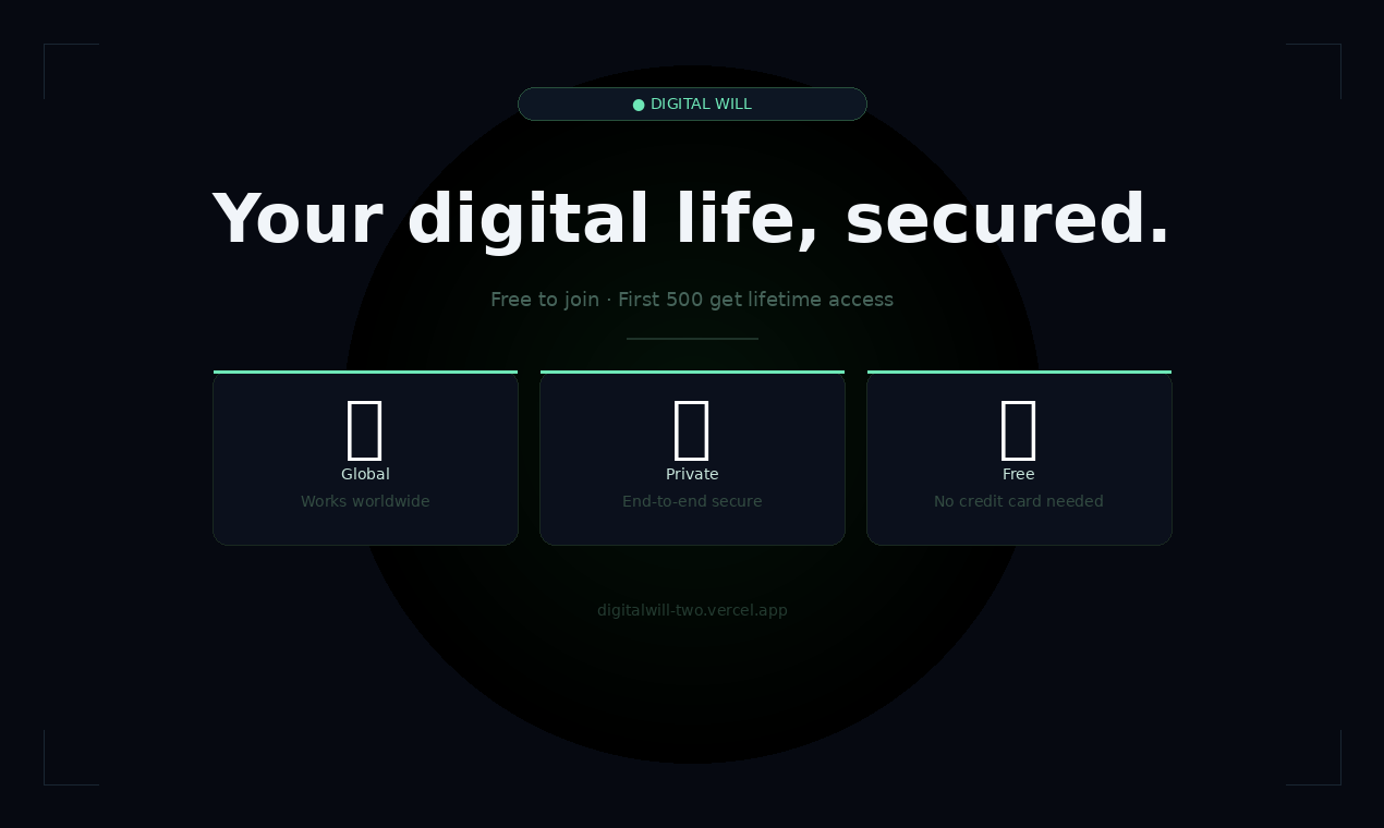Digital Will gallery image