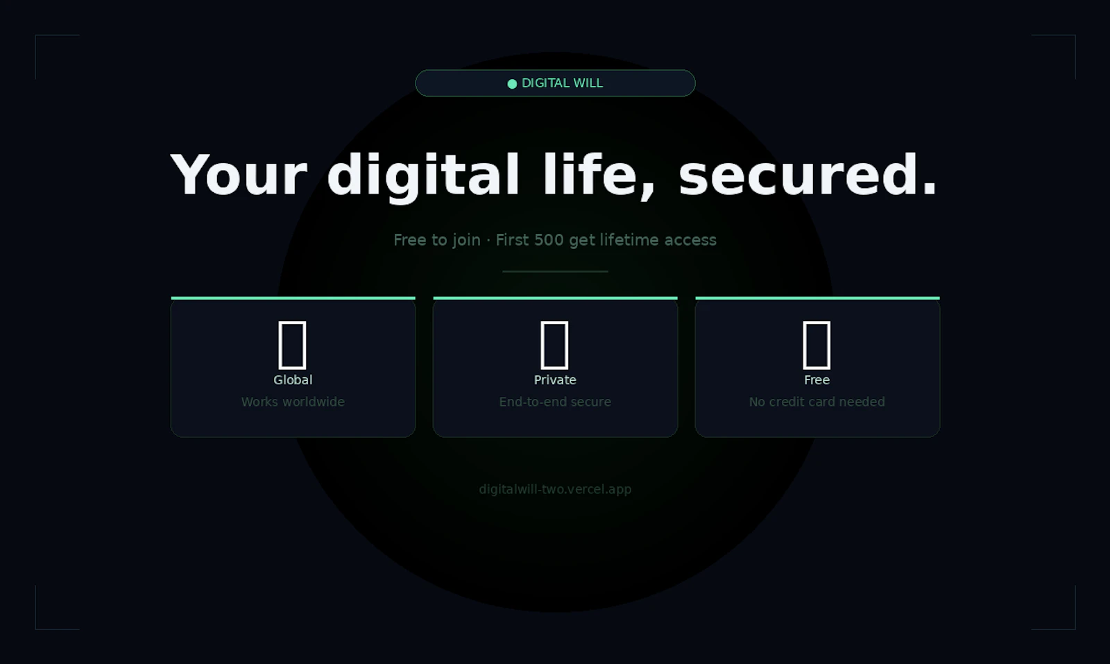 Digital Will screenshot 2