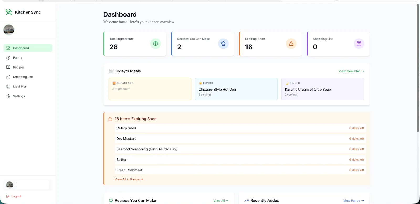 Kitchen sync pro screenshot 1