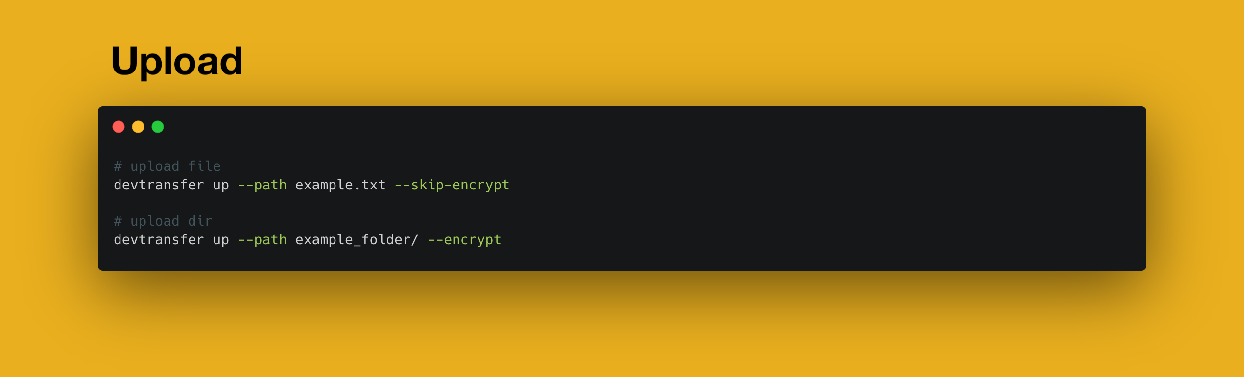 devtransfer gallery image