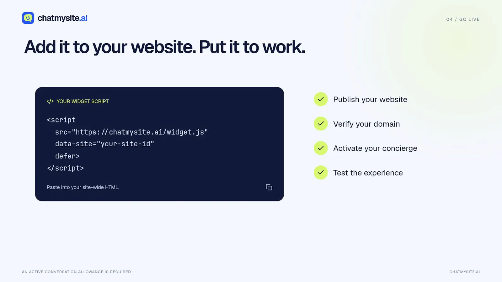 ChatMySite screenshot 10