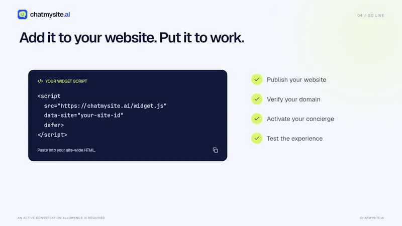 ChatMySite screenshot 10