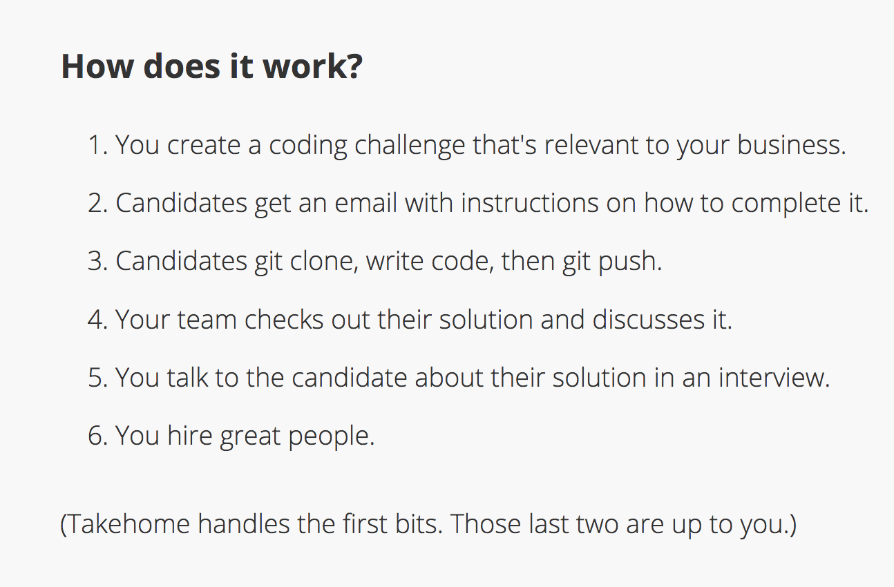 Takehome gallery image