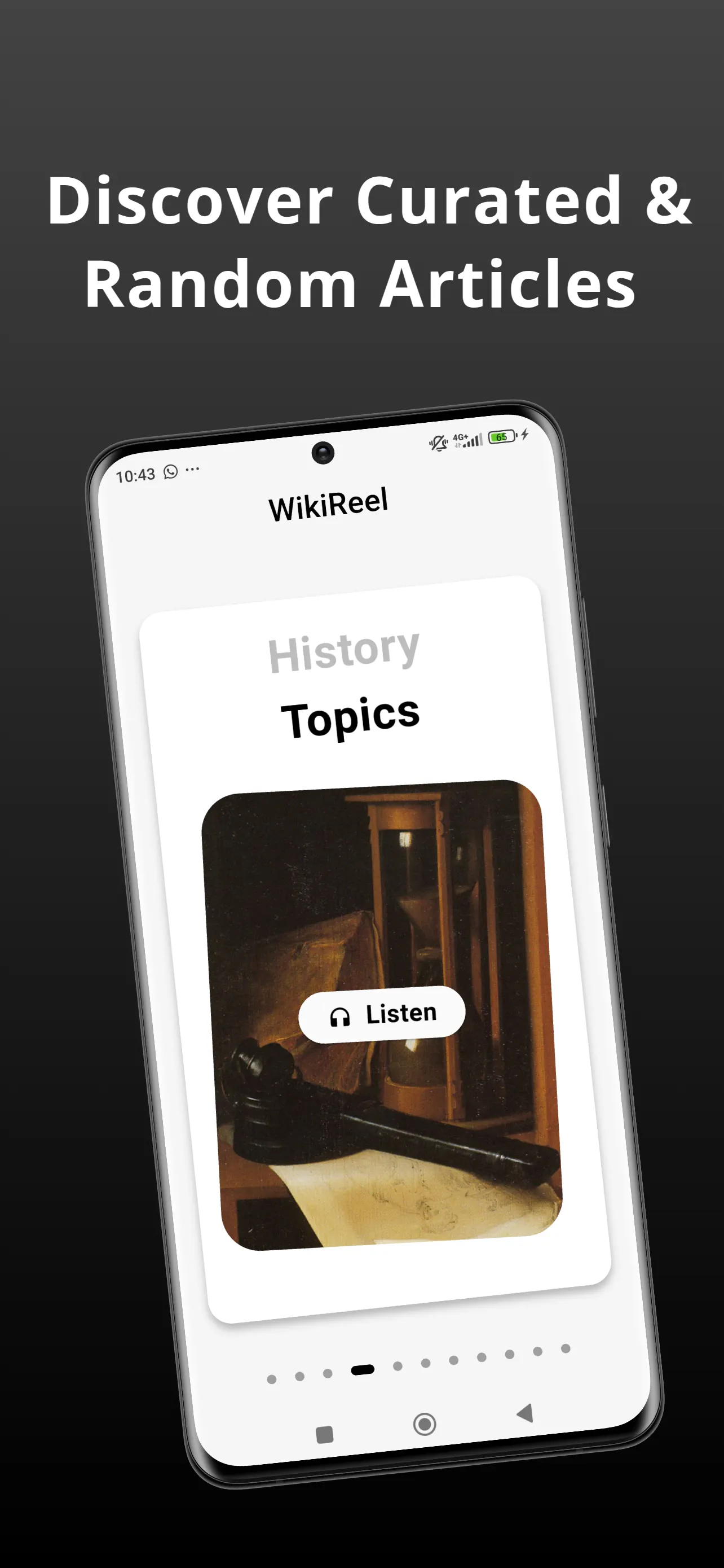 WikiReel - Wikipedia Meets Tiktok gallery image