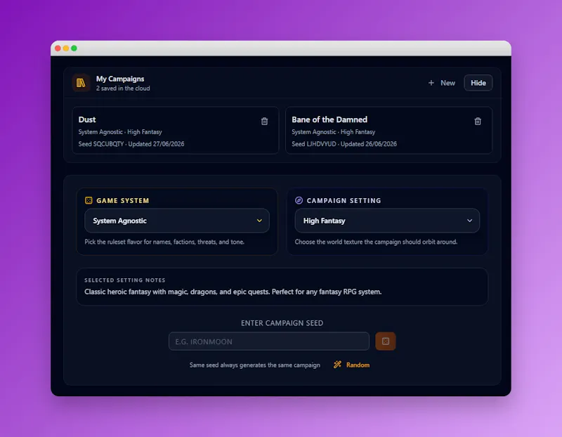 SessionRoll screenshot 1