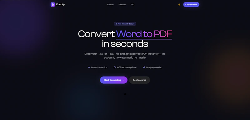 Doccify screenshot 1