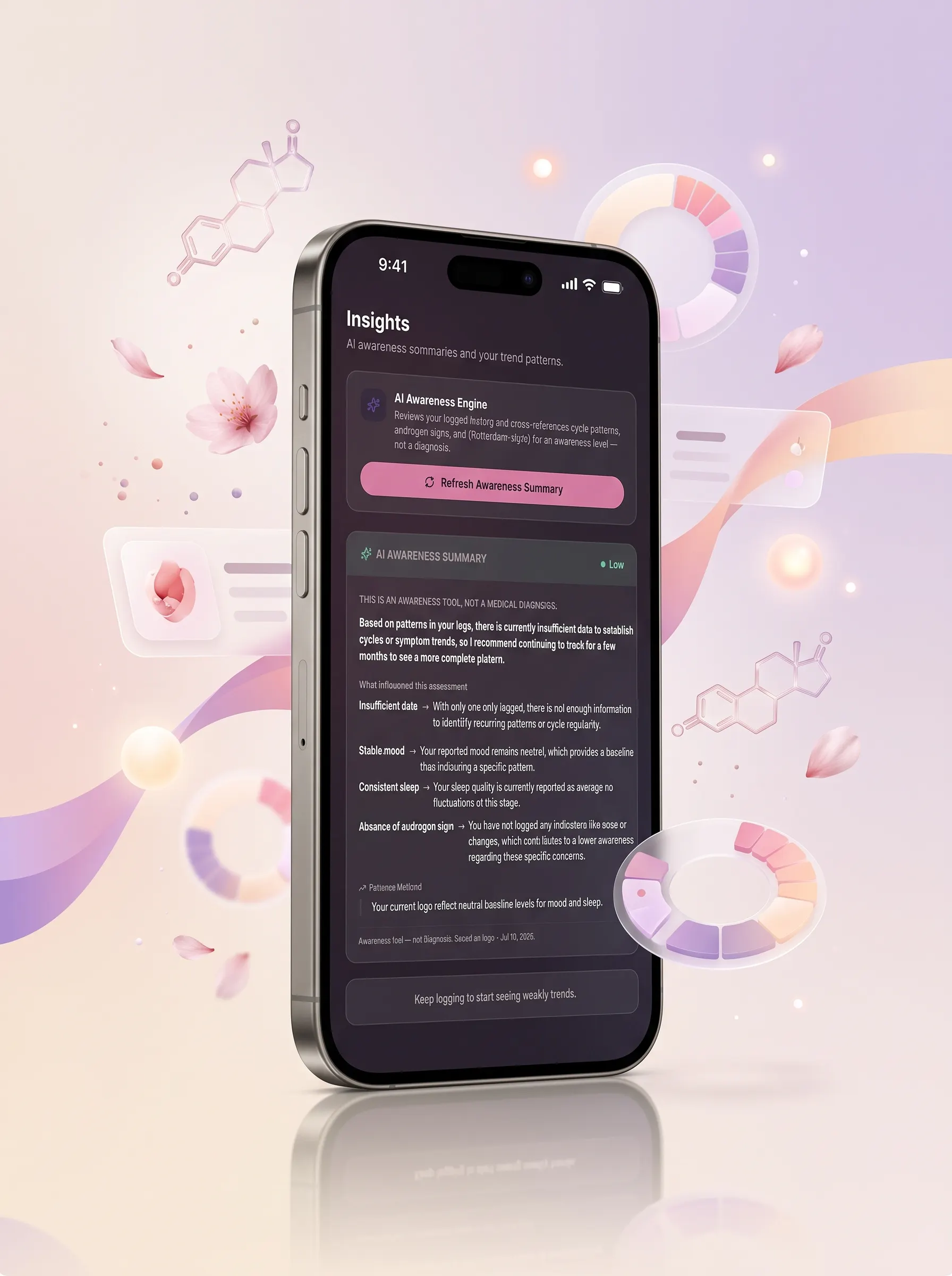 FemCare.Ai — Gentle PCOD/PCOS Tracking screenshot 4