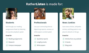 RatherListen gallery image