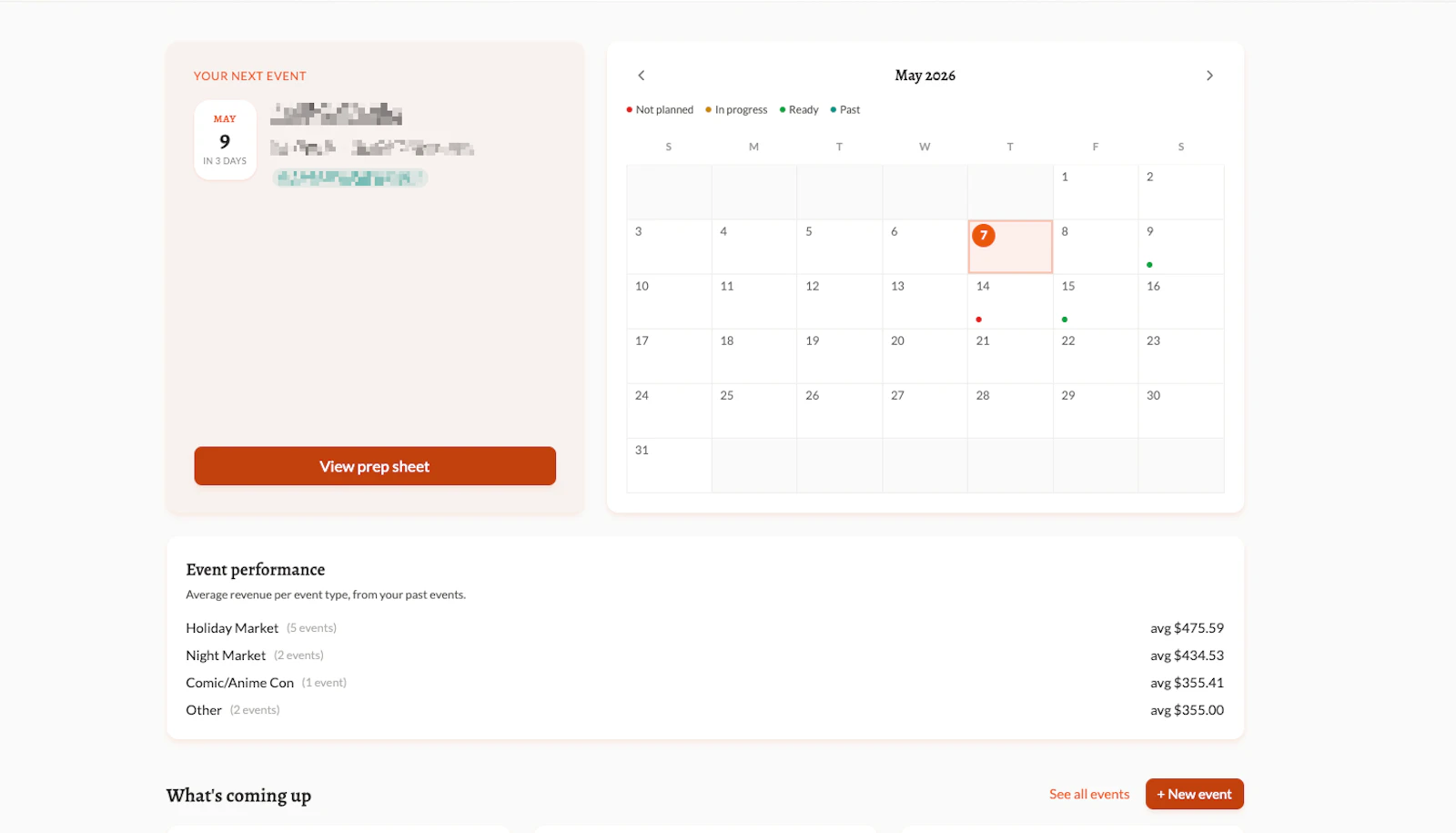 MyEventPrep screenshot 3