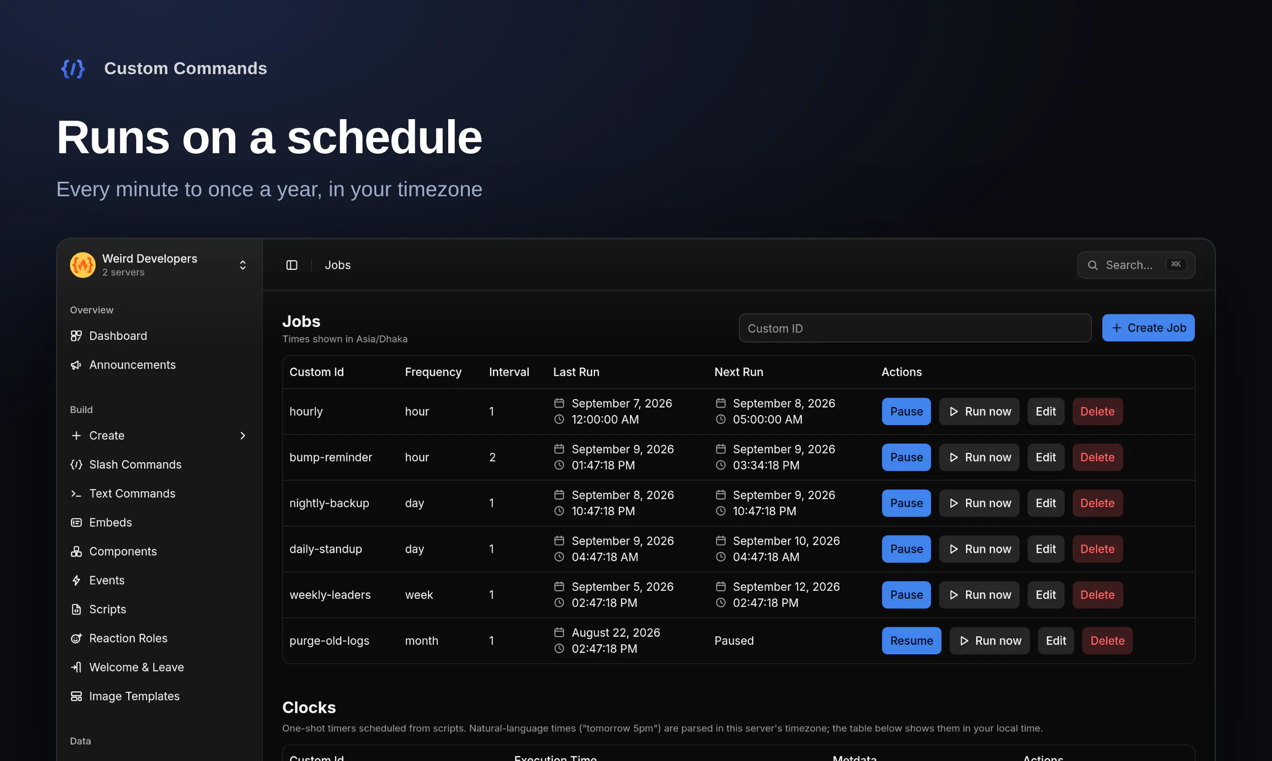 Custom Commands gallery image