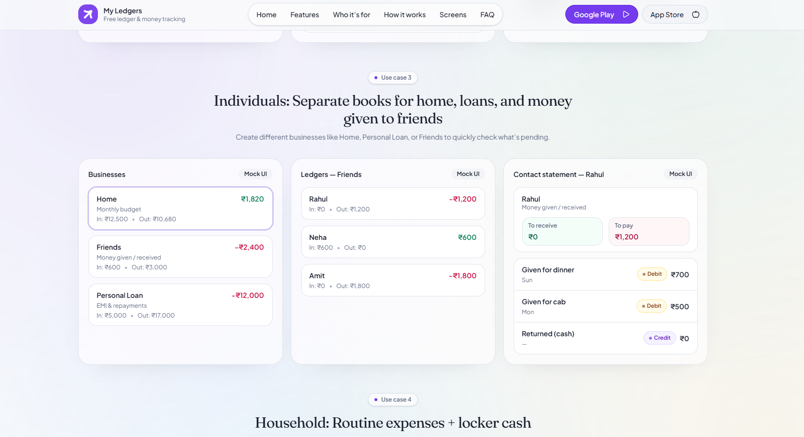 MyLedgers | Udhaar & Expenses gallery image