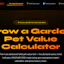 Grow a Garden Pet Value Calculator