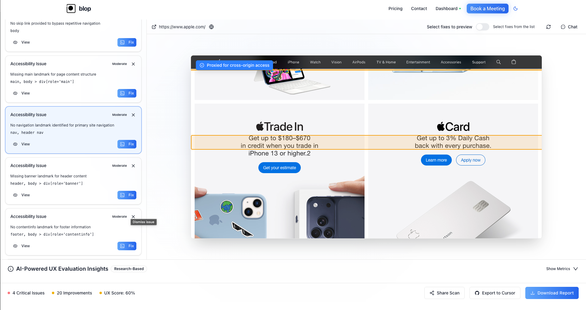 Blop AI - Screenshot 2 showing product features and functionality