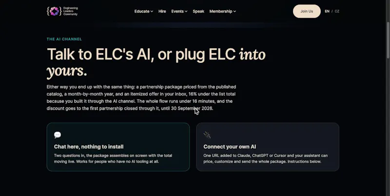 ELC Partnership AI Builder screenshot 3