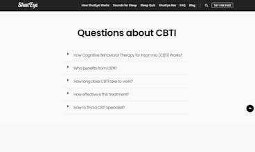 CBTI Help Center by ShutEye gallery image